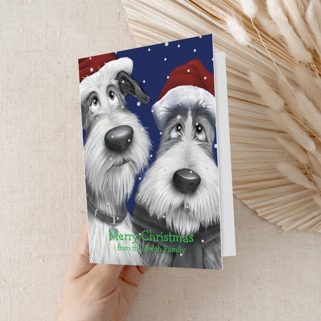 Funny Dogs Foiled Greeting Card (Creator Uploaded)