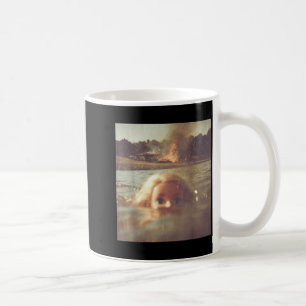 Funny Doll Face Swimming Meme  Coffee Mug