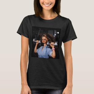 Funny Doll Weightlifting Gym Meme Fitness Humour T-Shirt