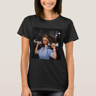 Funny Doll Weightlifting Gym Meme Fitness Humour T-Shirt