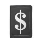 Funny dollar sign money wallets and coin purses