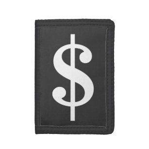 Funny dollar sign money wallets and coin purses