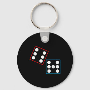 Funny Domino Six Seven Meme 67 Dominos Math Lover  Key Ring