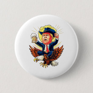 Funny Donald Trump 2024 Take America Back Election 6 Cm Round Badge
