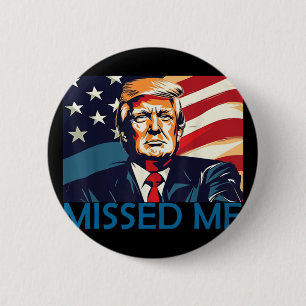Funny Donald Trump 6 Cm Round Badge