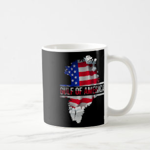 Funny Donald Trump American Flag Canada Greenland Coffee Mug