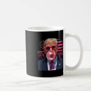 Funny Donald Trump Bubble Gum Pink 4th Of July Ame Coffee Mug