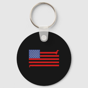 Funny Donald Trump Bubble Gum Pink 4th Of July Ame Key Ring
