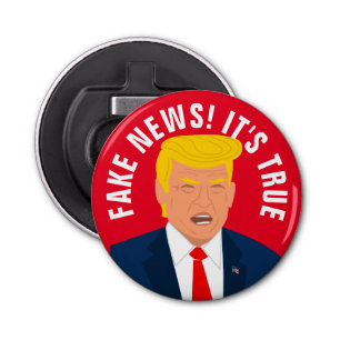 Funny Donald Trump cartoon quote magnetic beer Bottle Opener