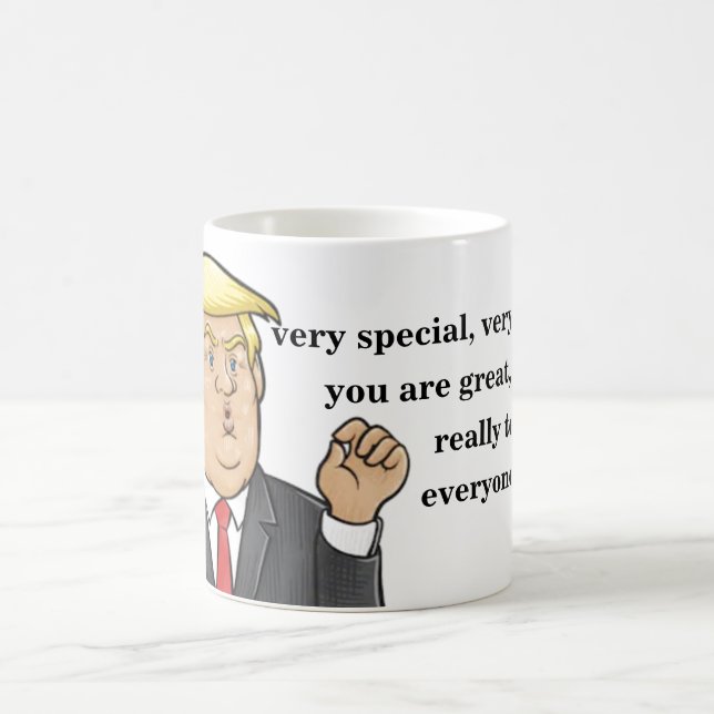 Funny Donald Trump Father's Day Dad Mug (Center)
