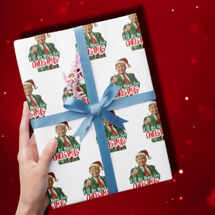 Funny Donald Trump Gift Wrapping Paper