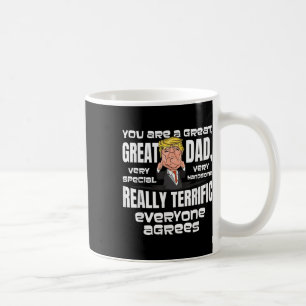 Funny Donald Trump Gifts For Dad Christmas Fathers Coffee Mug