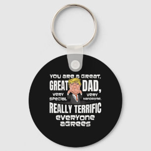 Funny Donald Trump Gifts For Dad Christmas Fathers Key Ring