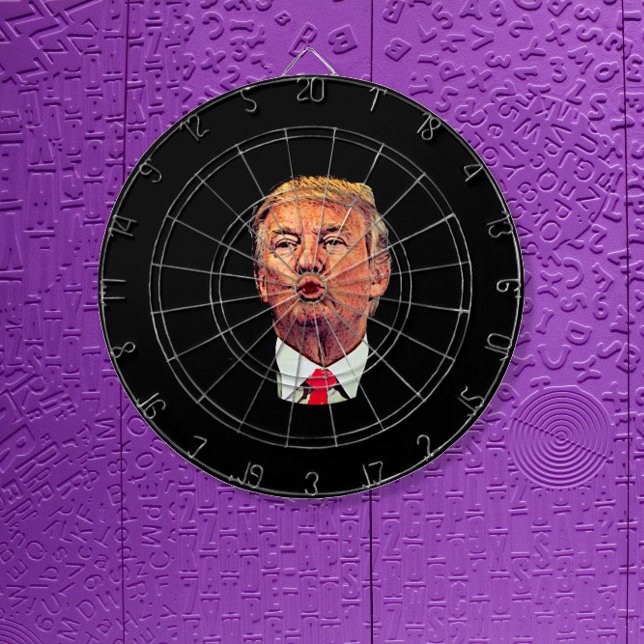 Funny Donald Trump Pucker Dart Board (Creator Uploaded)