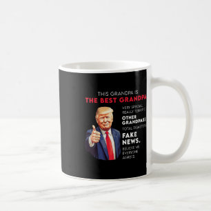 Funny Donald Trump Quote For Conservative Grandpa  Coffee Mug