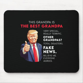 Funny Donald Trump Quote For Conservative Grandpa Mouse Pad