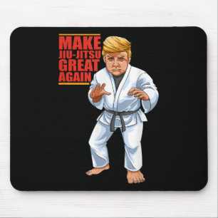 Funny Donald Trump Republican - Jiu-jitsu And Bjj Mouse Pad