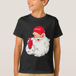 Funny Donald Trump Santa Claus Christmas Holiday  T-Shirt