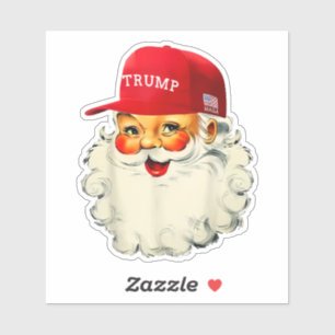 Funny Donald Trump Santa Claus MAGA Christmas