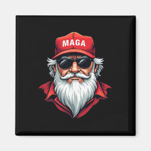 Funny Donald Trump Santa Claus Mega Christmas Holi Magnet