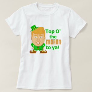 Funny Donald Trump St Patricks Day Leprechaun T-Shirt