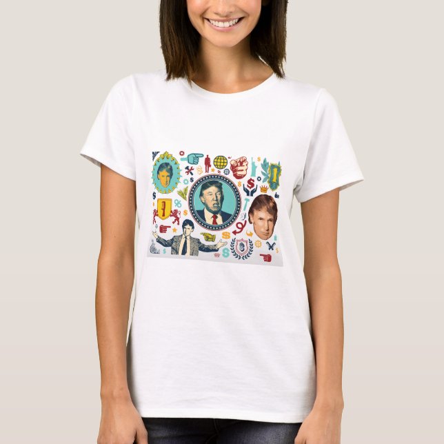 funny donald trump T-Shirt (Front)