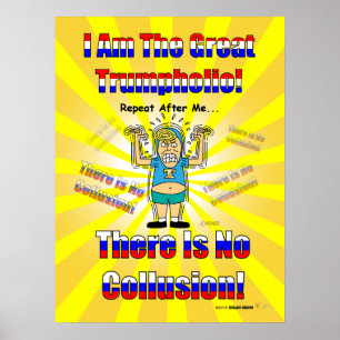 Funny Donald Trump The Great Trumpholio Poster