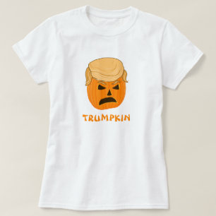 Funny Donald Trumpkin Pumpkin Jack-o-lantern T-Shirt