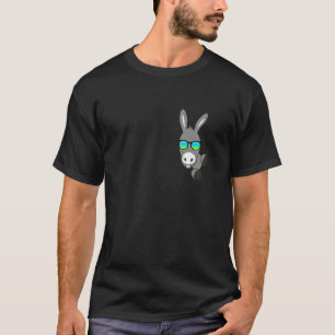 Funny donkey donkey friends animals comic fun T-Shirt