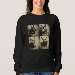 Funny Donkey Face Sweatshirt