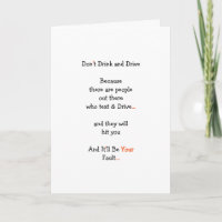 Funny Dont Drink and Drive Drunk Phone Quote Humou