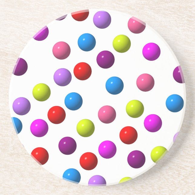Funny Dots Coaster (Front)