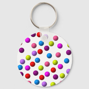 Funny Dots Key Ring