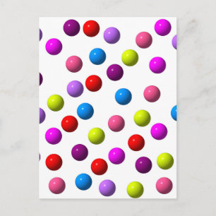 Funny Dots Postcard