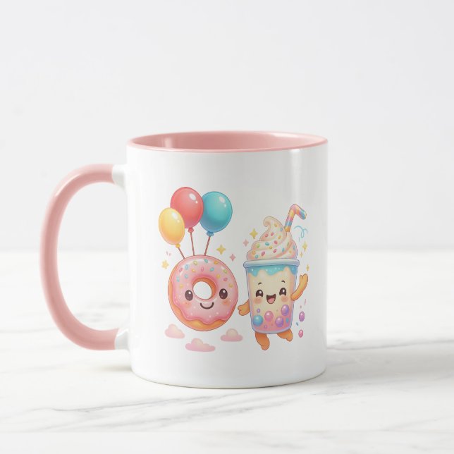 Funny Doughnut  Mug (Left)