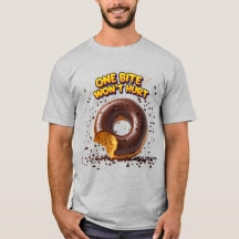 Funny Doughnut – One Bite Won’t Hurt T-Shirt