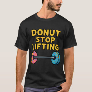 Funny Doughnut Workout Gym Shirt for Men | Doughnu
