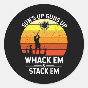 Funny Dove Hunting - Dove Hunting Season  Classic Round Sticker