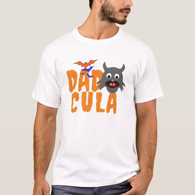 Funny Dracula Dad Shirt | Halloween Costume Design (Front)