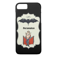 Funny Dracula Flying Black Bat Personalise