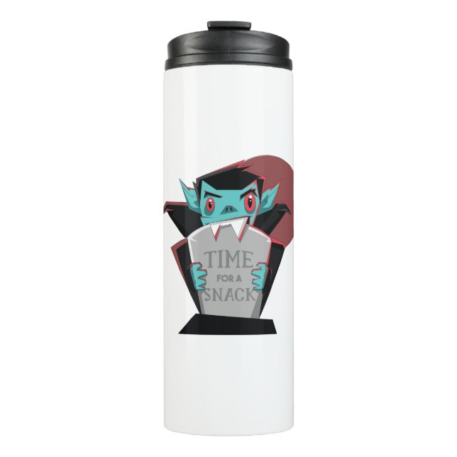 Funny Dracula Quote Thermal Tumbler (Front)