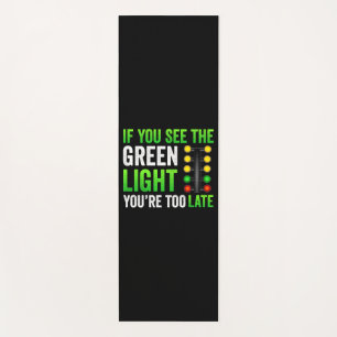 Funny Drag Racing Christmas Tree Drag Racer Yoga Mat