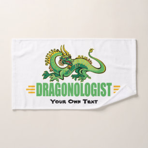 Funny Dragon Lover Hand Towel