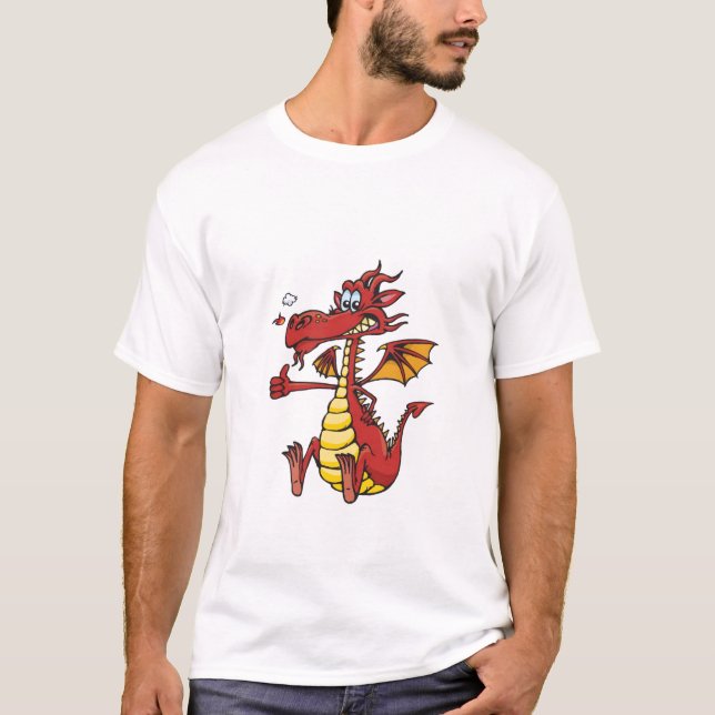 Funny Dragon T-Shirt (Front)