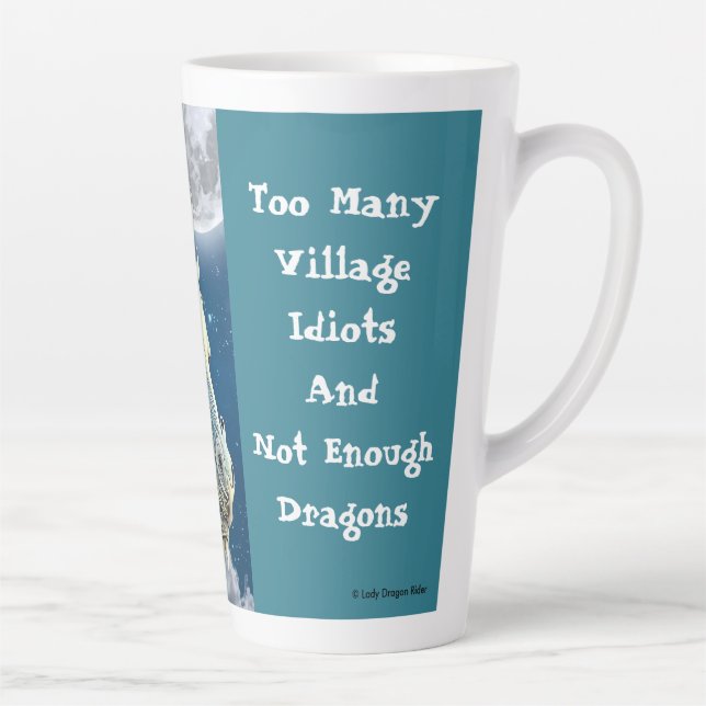 Funny Dragon Tall Mug (Right)