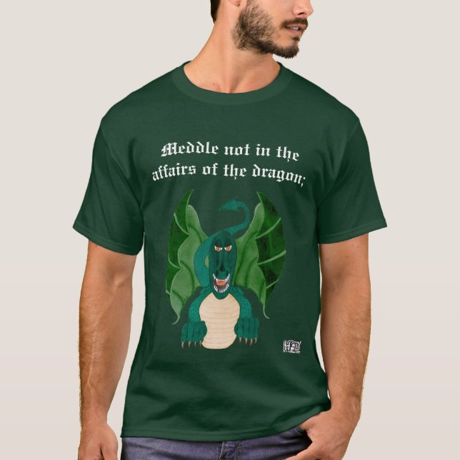 Funny Dragon Tee (Front)