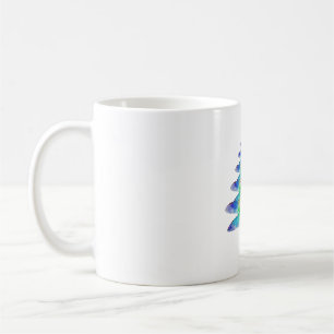 Funny Dragonfly Christmas Tree Coffee Mug