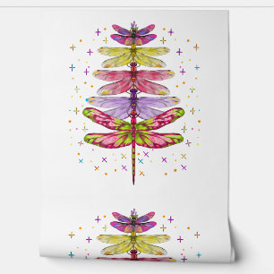 Funny Dragonfly Christmas Tree  Wallpaper
