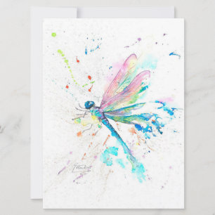 Funny Dragonfly Colourful   Gift For Birthday 
