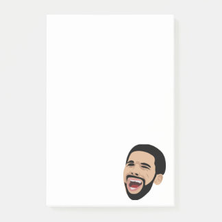 Funny Drake Crying, Funny art meme  Post-it Notes